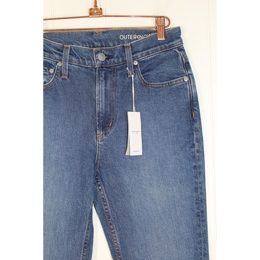 OuterKnown Women's S.E.A Liberty Straight Leg Jeans‎ NWT Size 25 - Picture 4 of 9